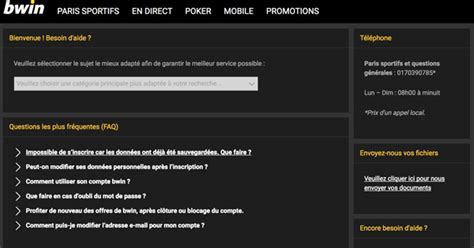 service client bwin